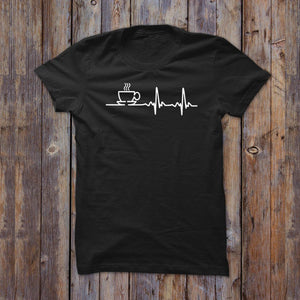 COFFEE BEAT HALF SLEEVES T-SHIRT